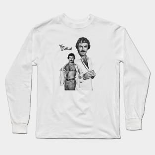 Retro Daddy Tom Selleck Long Sleeve T-Shirt